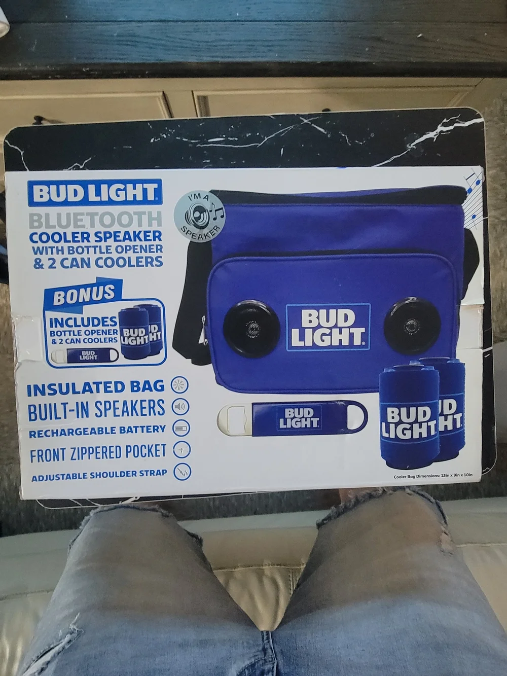 Bluetooth Bud LIGHT Cooler Speaker